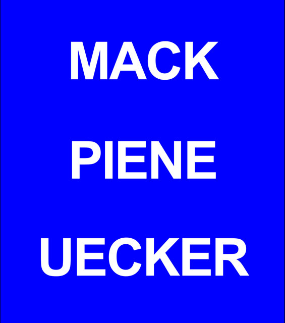 MACK - PIENE - UECKER